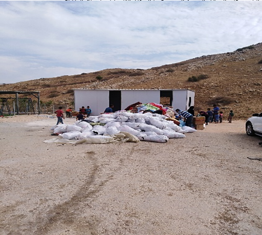 Aid Distribution to Bidou Communities in Tubas, the Jordan Valley, and Massafer Yatta