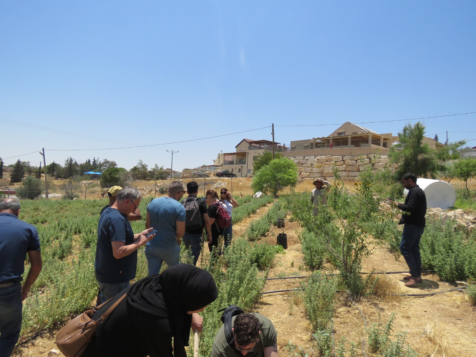 Generations For Peace Association visits the village of Umm al-Kheir